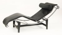 Lot 631 - A contemporary LC4 lounger