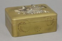 Lot 332 - A Shibayama Box and Cover