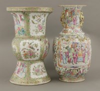 Lot 386 - Canton enamels