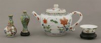 Lot 404 - A famille verte Teapot