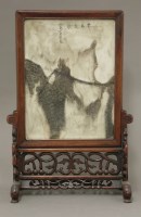 Lot 413 - A table screen