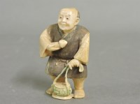 Lot 50 - A Japanese netsuke