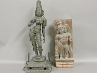 Lot 281 - An Indian bronze deity