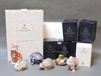 Lot 138 - A Royal Crown Derby member's pack