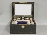 Lot 158 - A Victorian coromandel dressing box