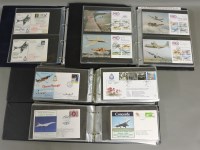 Lot 97 - Four albums of mainly RAF signed covers