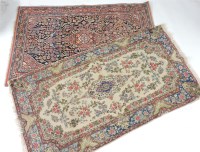 Lot 362 - Two Persian design rugs