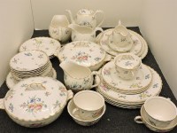 Lot 321 - A Clarice Cliff Old Bristol porcelain part dinner service