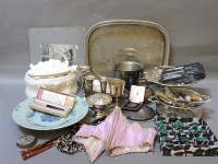 Lot 257 - Assorted silver plate