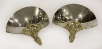 Lot 745 - A pair of modern wall lights