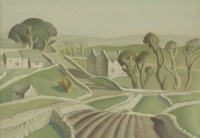 Lot 320 - Henry Epworth Allen (1894-1958)
DERBYSHIRE COUNTRYSIDE
Tempera
15.5 x 20.5cm

*Artist's Resale Right may apply to this lot.