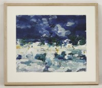 Lot 394 - Clement McAleer ARUA (b.1949)
'DEEP BLUE SKY'
Signed l.l.