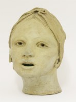 Lot 422 - A contemporary head of a lady