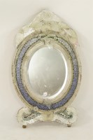 Lot 577 - A Venetian mirror