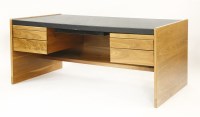 Lot 510 - A walnut OP 5 desk