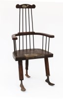 Lot 458 - A Windsor chair