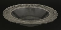 Lot 126 - A Lalique clear glass dish