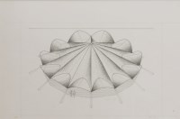 Lot 338 - John Zerning
STUDIES FOR GEODESIC DOMES
Three