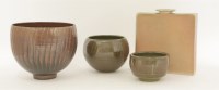 Lot 409 - Three pottery vessels