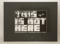 Lot 682 - Yoko Ono Exhibition Poster