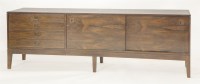 Lot 698 - A rosewood sideboard