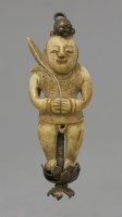 Lot 199 - An ivory Figure of a Boy