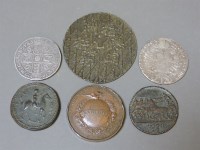 Lot 33 - A small quantity of silver and other coinage