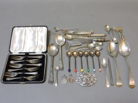 Lot 55 - A silver tablespoon