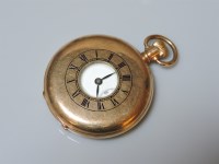Lot 23 - A 9ct gold pocket watch