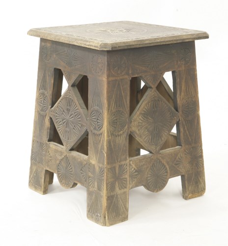 Lot 101 - A Russian side table