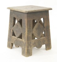 Lot 101 - A Russian side table