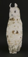 Lot 418 - A porcelain owl