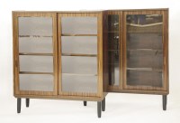 Lot 700 - Two Danish rosewood bookcases