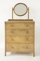 Lot 206 - An Heal's oak dressing chest
