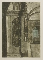 Lot 255 - Valerie Thornton (1931-1991)
CLOISTER AT ARLES
Etching with aquatint