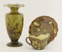 Lot 45 - A Linthorpe Pottery vase