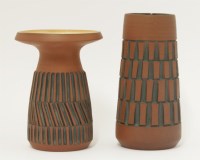 Lot 414 - Two Poole 'Atlantis' vases