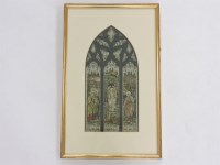 Lot 297 - A stained glass design