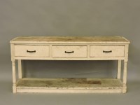 Lot 418 - A painted dresser base