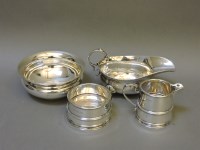 Lot 83 - Four silver items