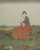 Lot 249 - Dorothy Webster Hawksley (1884-1970)
MOTHER AND CHILD
Lithograph