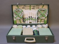 Lot 174 - A vintage picnic set