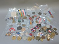 Lot 60 - A collection of medals and medallions