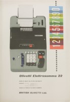 Lot 626 - 'Olivetti Elettrosumma 22'