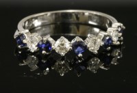 Lot 556 - A white gold