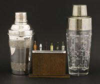 Lot 201 - Two cocktail shakers