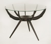 Lot 468 - A spider coffee table