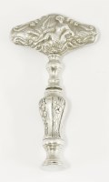Lot 3 - An 18th century Dutch silver corkscrew