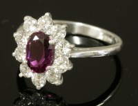 Lot 434 - A white gold