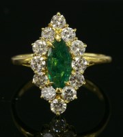 Lot 533 - An 18ct gold